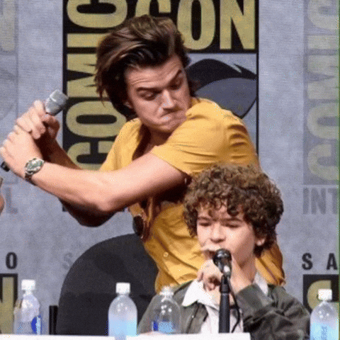 Stranger Things Slap GIF