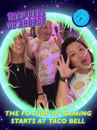 vrarcade GIF by Taco Bell VR Arcade