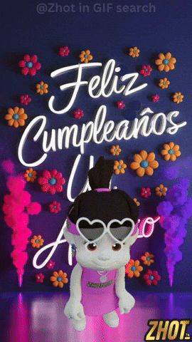 Cumple Celebra La Vida GIF by Zhotcita