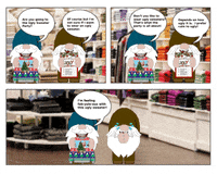 Shopping Comics GIF