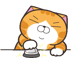 Cat Expect Sticker by MochiDad