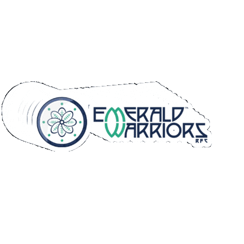 emeraldwarriorsrfc giphygifmaker logo rugby emerald warriors Sticker
