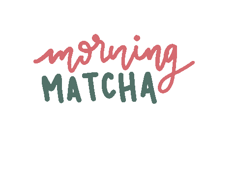 Morning Matcha Sticker