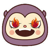 fire laugh Sticker by Matucha