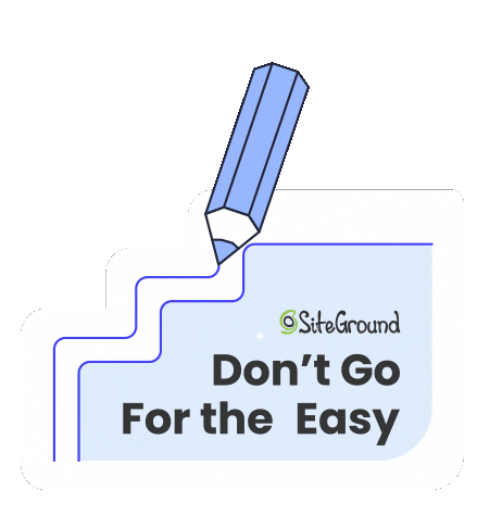 Sticker by SiteGround