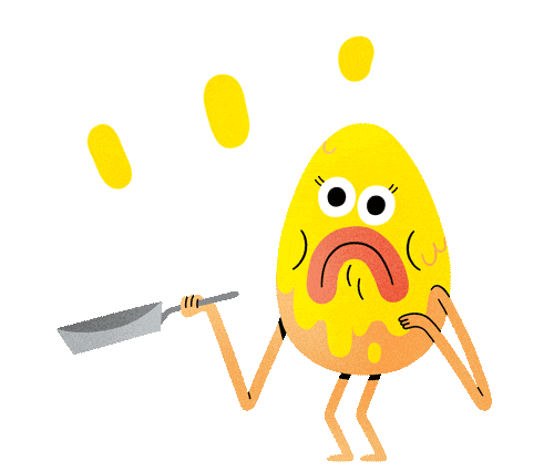 Hungry Breakfast Sticker
