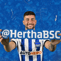 Sport Celebration GIF by Hertha BSC