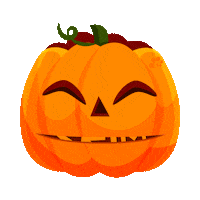 Halloween Orange Sticker by Luca Center