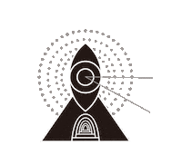 hide_ckm psychedelic acid vj thirdeye Sticker