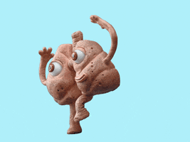 TheRealCost dancing woohoo cigarette lung GIF