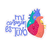 esvalengarcia heart amor hug corazon Sticker