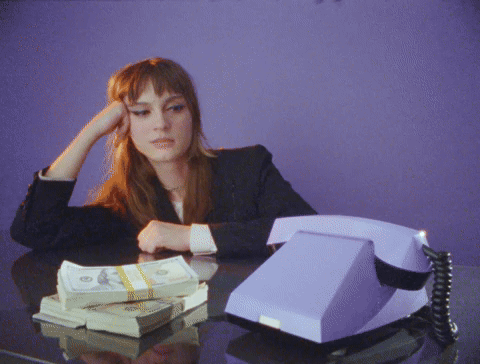 Waiting for phone to ring