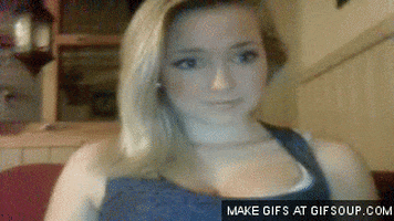 cute girl GIF