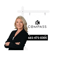 Jessica Bickel Sticker by Kourosh Kianijam - Compass