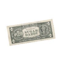 Sugar Daddy Money Sticker by Kylie Morgan