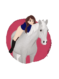 Thepositiveequestrian Sticker by Marina Layton