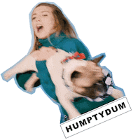 dog fashion Sticker by Humpty Dum