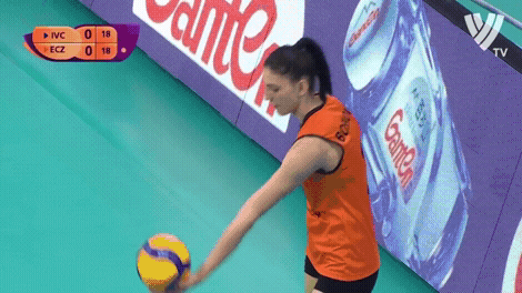 Star Serve GIF by Volleyball World