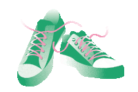 Walk Shoe Sticker by ÚMK UTB