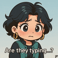Hana Typing Dots GIF by Persona