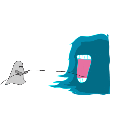 Ghost Help Sticker