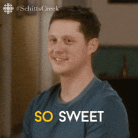 Schitts Creek Thank You GIF by CBC