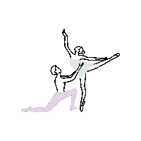 Ballet Ballerina Sticker by Attitude Dance & Active Wear