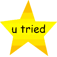 Happy Gold Star Sticker by Claude Durand