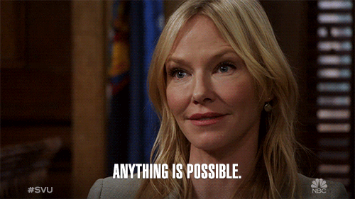 Law And Order Svu Everything Is Possible GIF by NBC