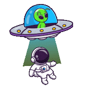 ajanssosyal smile blue hand alien Sticker
