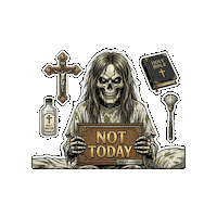 Holy Water Halloween Sticker