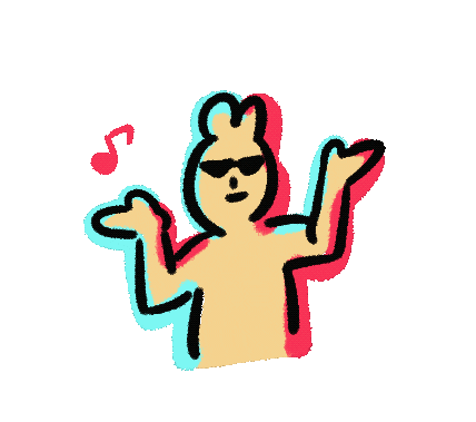 Happy Dance Sticker by poteito