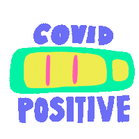 Sad Test Sticker by Derek Hunten