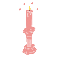 Candle Sticker