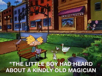 hey arnold nicksplat GIF