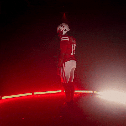 Lets Go Football GIF by Huskers