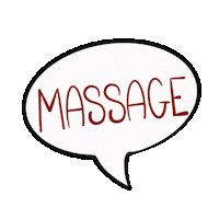 Massage Therapy Spa Sticker by Nilaja