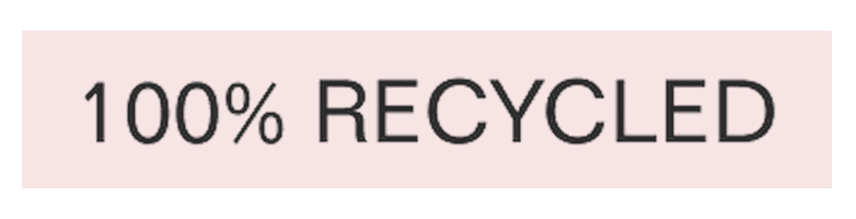 100 Recycled Sticker by Itsapark