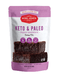 missjonesbakes keto gluten free paleo grain free Sticker