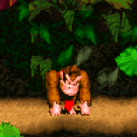1jps gaming 90s dk snes GIF