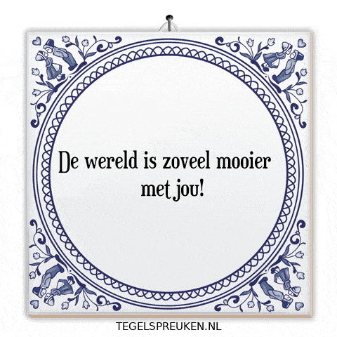 Support Nl GIF by Tegelspreuken.nl