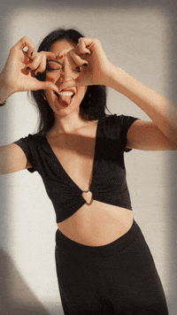 labloomclothing love heart girl fashion GIF