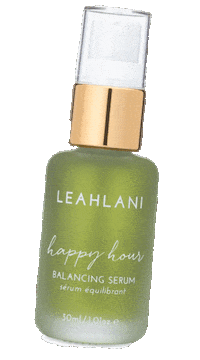 happy champagne Sticker by Leahlani Skincare