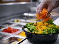 lunch salad GIF by Russ Gifs