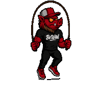 Wild Hog Jumping Rope Sticker by Wild Hog Overland