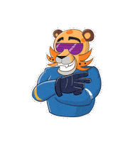 Leo Leopard Sticker by Sochi Hockey Club