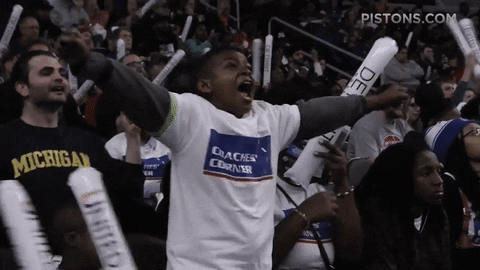 GIF by Detroit Pistons