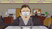 office desk GIF by South Park 