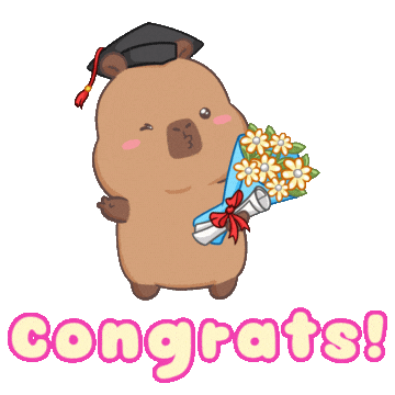 Happy Well Done Sticker