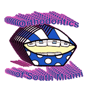 Dentist Smile Sticker by Orthodontics of south miami